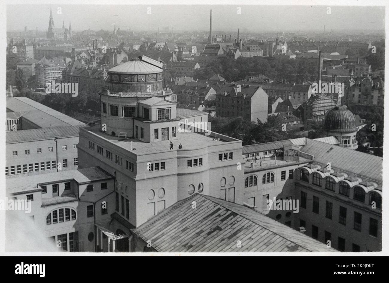 Münchner Stad. Stockfoto