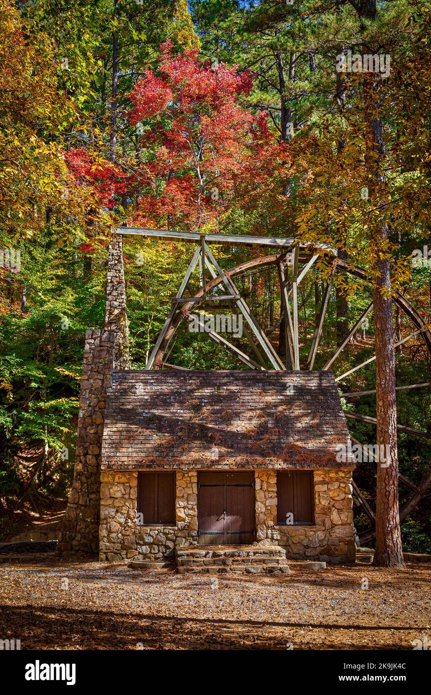 Old Mill am Berry College Stockfoto