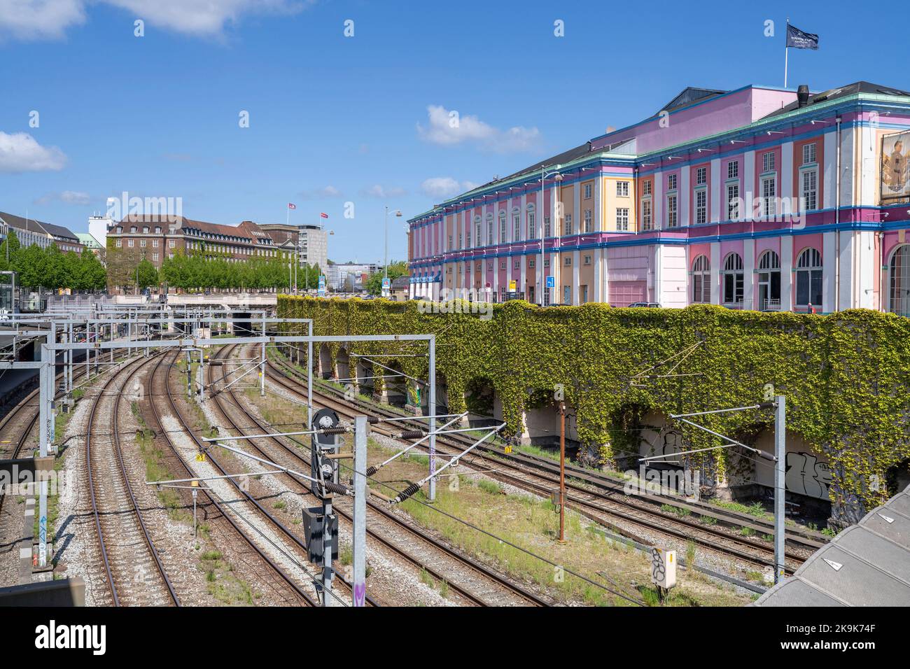 Außenansicht des Palads Teatret in Kopenhagen, Dänemark Stockfoto