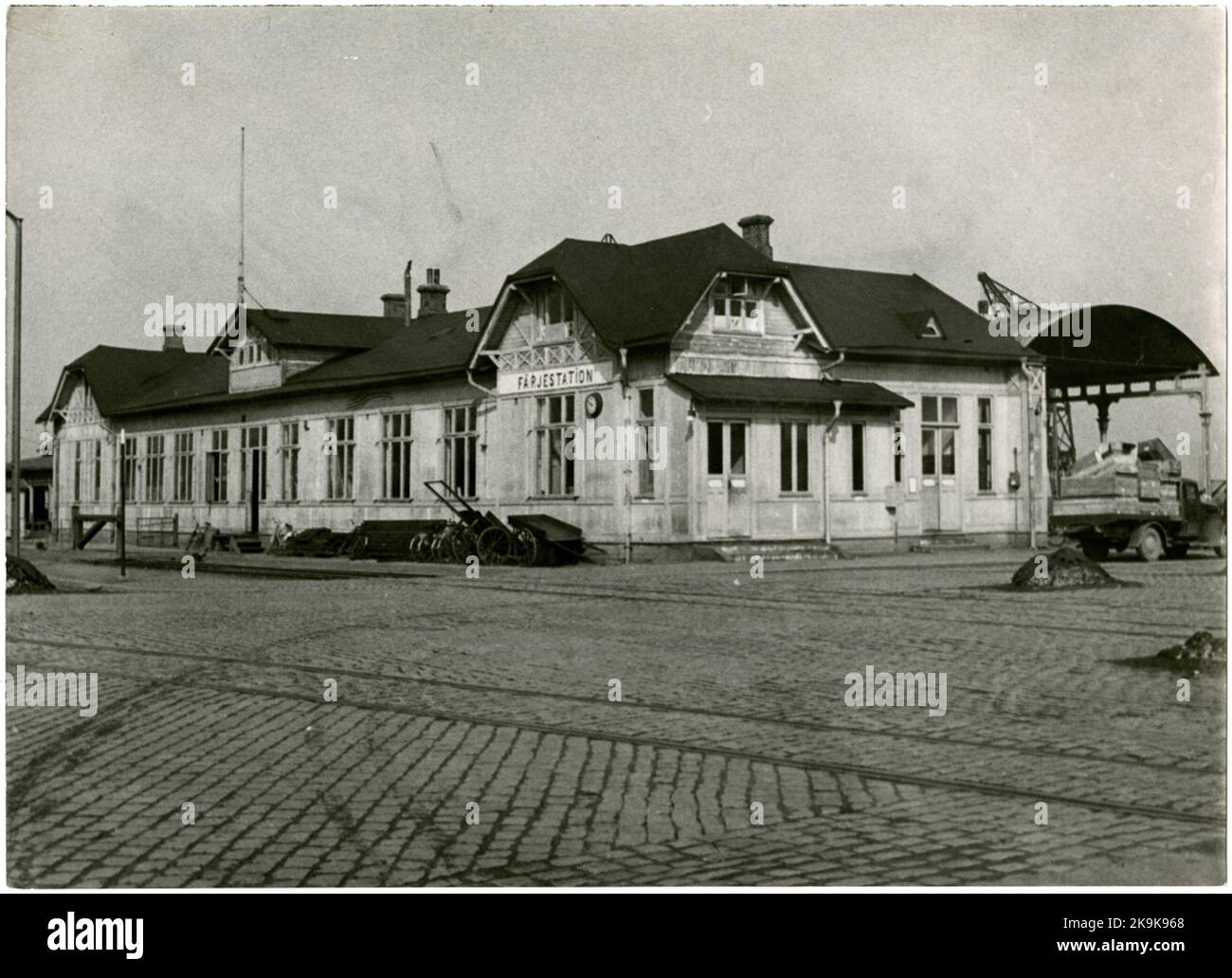 Malmö Ferry Station Stockfoto
