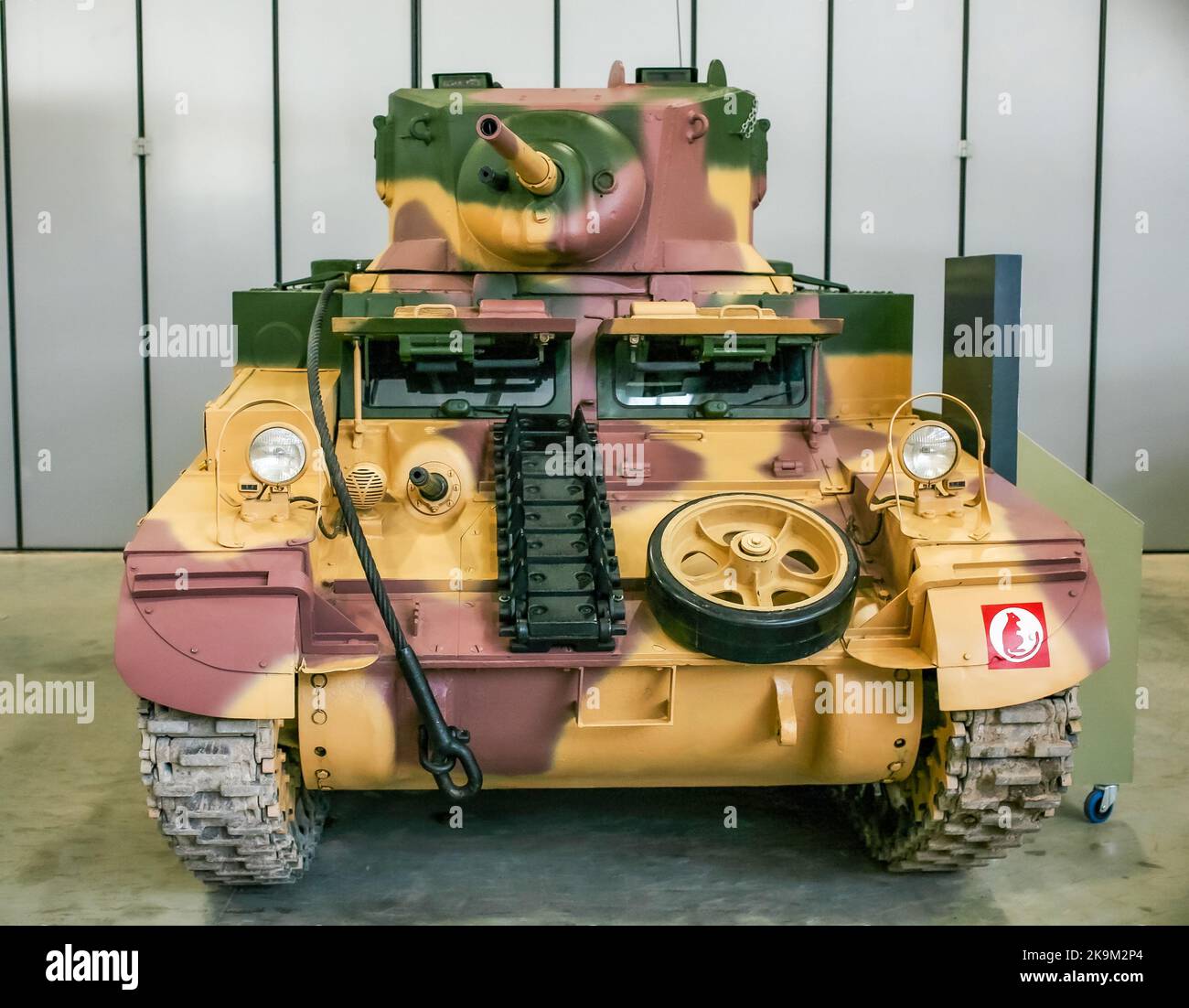 American M3 Stuart-Tank Stockfoto
