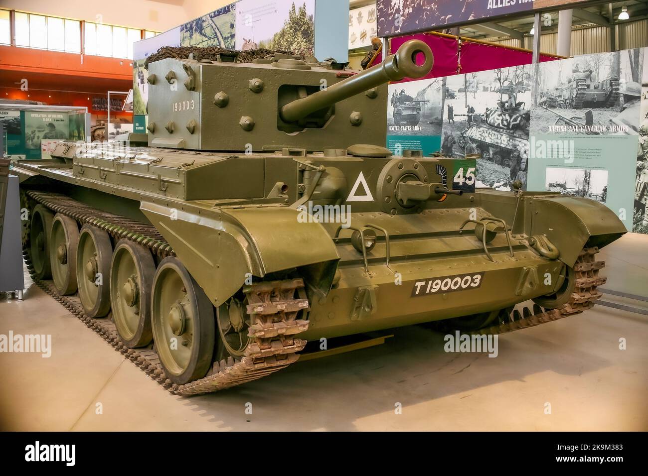 Cromwell-Tank Stockfoto