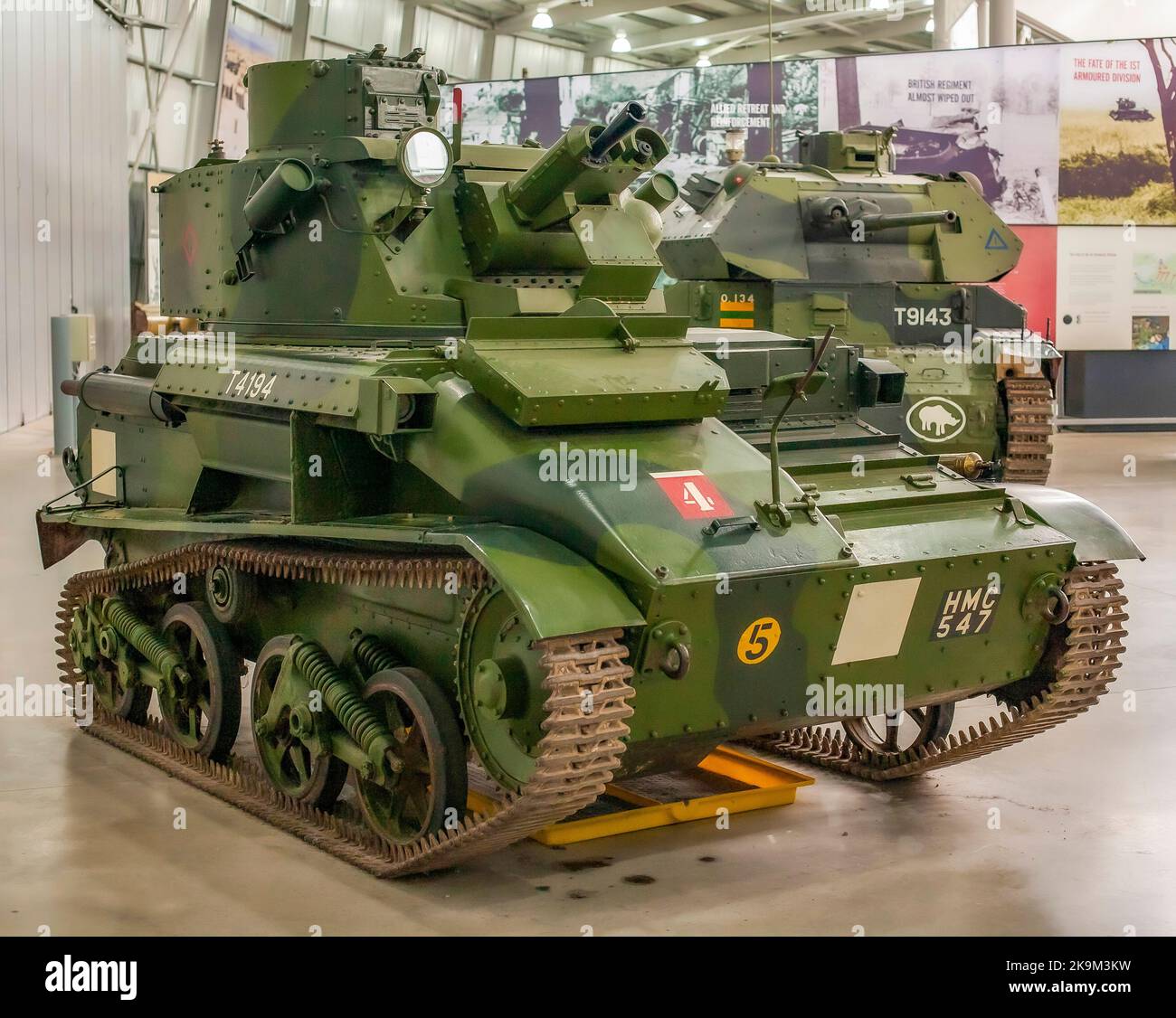 Vickers Mk VI B Light Tank Stockfoto