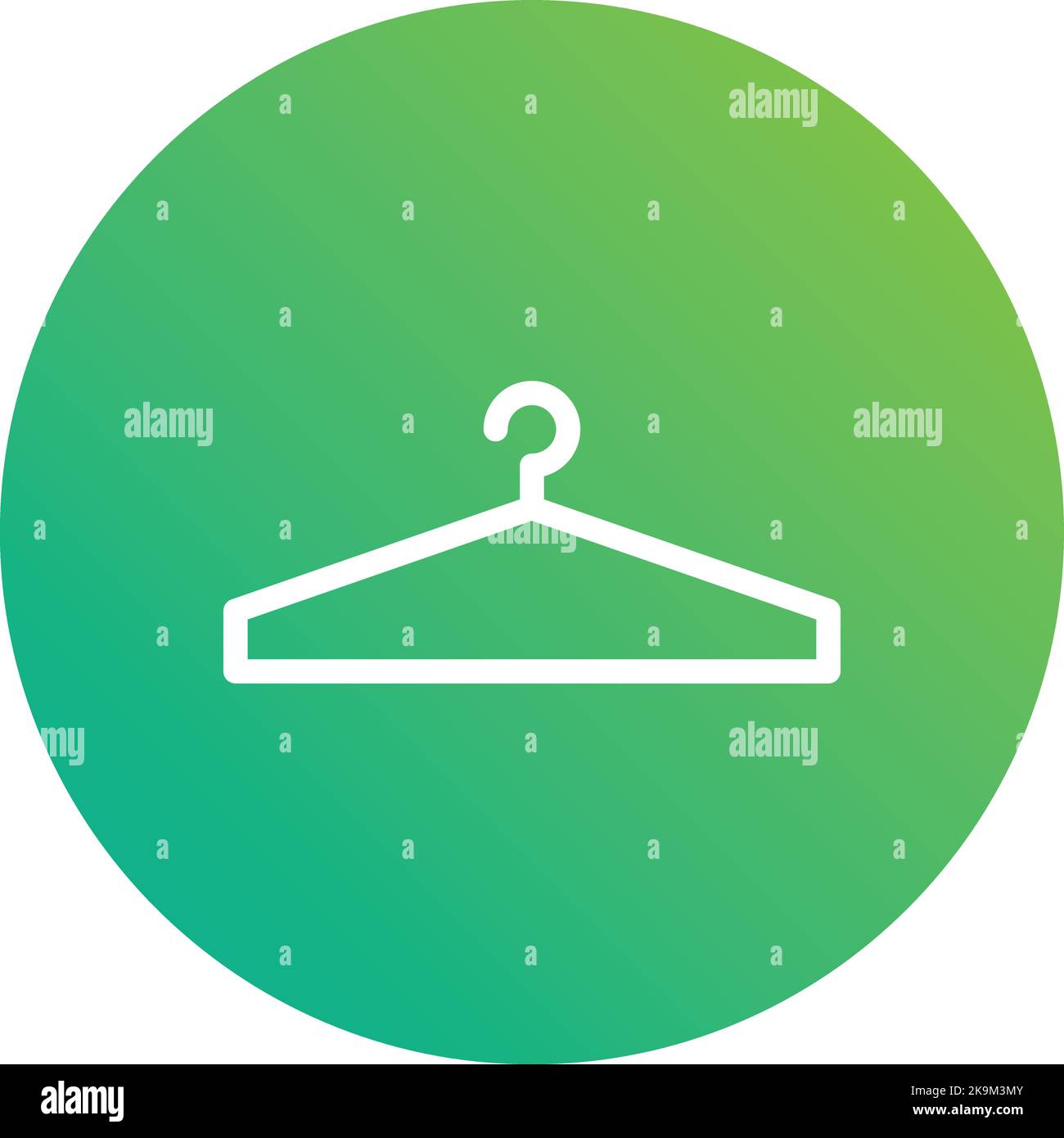Aufhänger Vektor Icon Design Illustration Stock Vektor