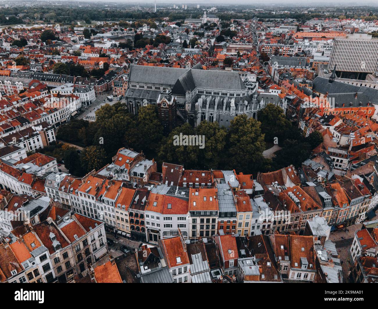 Kathedrale Notre Dame de la Treille in Lille, Frankreich Stockfoto