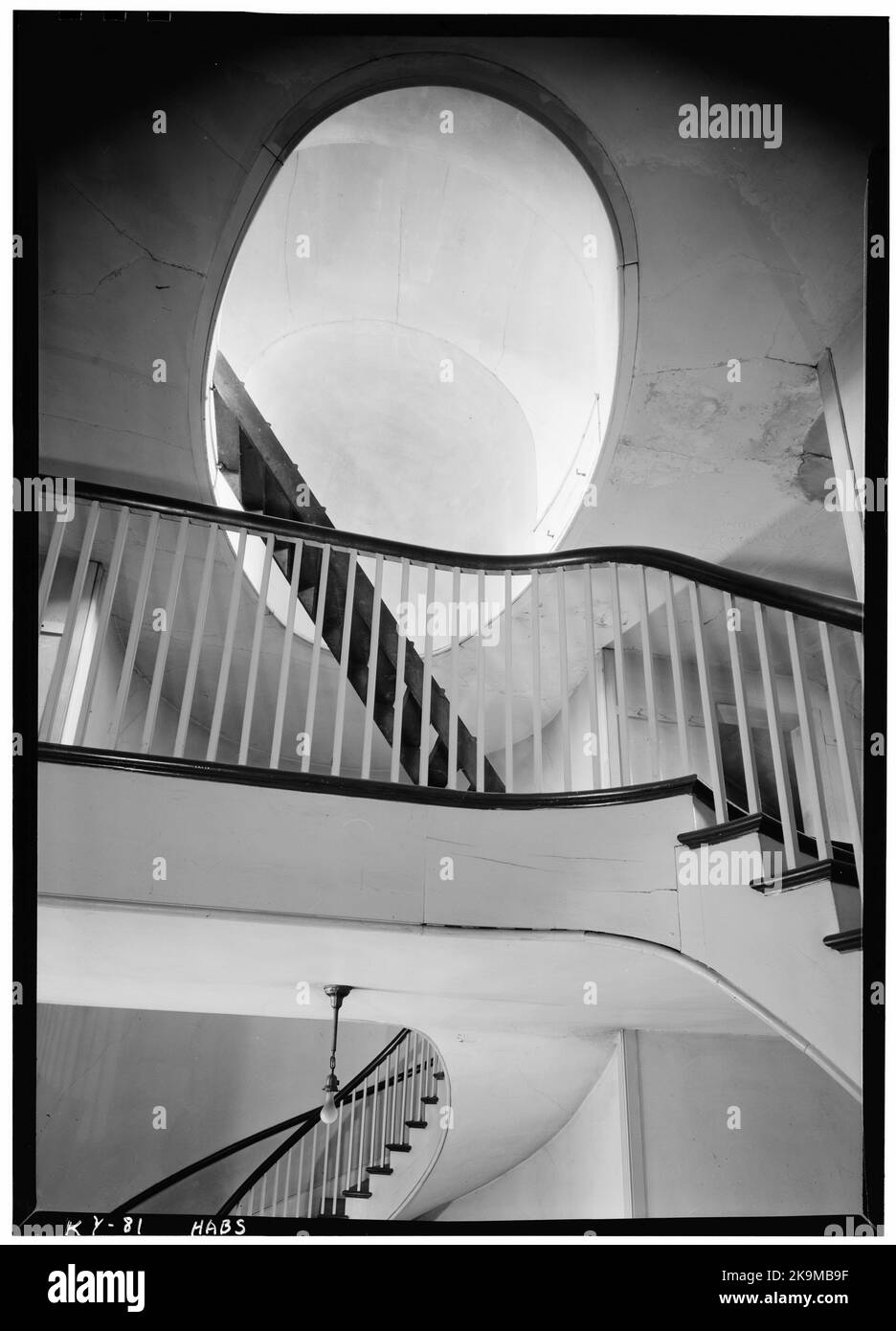 Shaker Center Family Trustees' Office, Shakertown, Mercer County, KY, USA Stockfoto