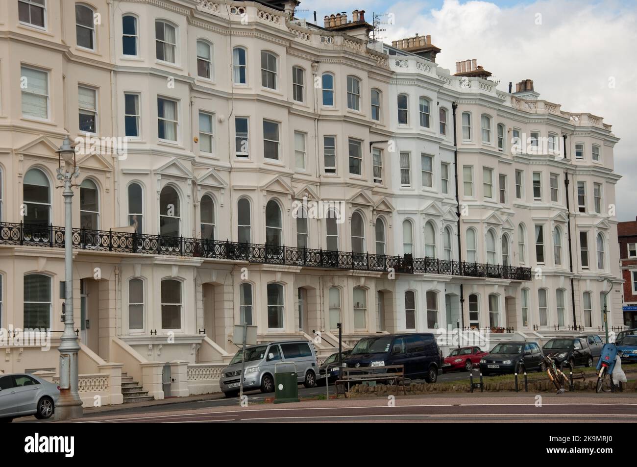 Regecy Style Building, Hove, Sussex, Großbritannien Stockfoto