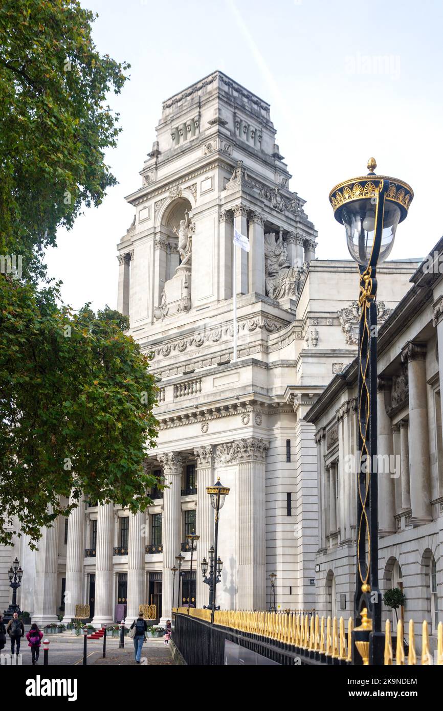 Four Seasons Hotel London at Ten Trinity Square, Trinity Square, Tower Hill, London Borough of Tower Hamlets, Greater London, England, Vereinigtes Königreich Stockfoto