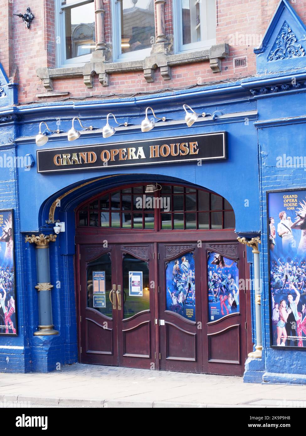 Die Vorderseite des Grand Opera House in York City, Großbritannien Stockfoto