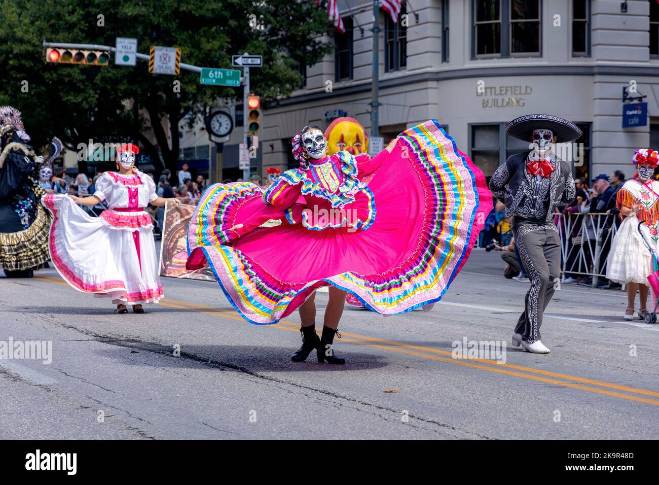 Viva la Vida Day of the Dead (Dia de los Muertos) Parade in Austin