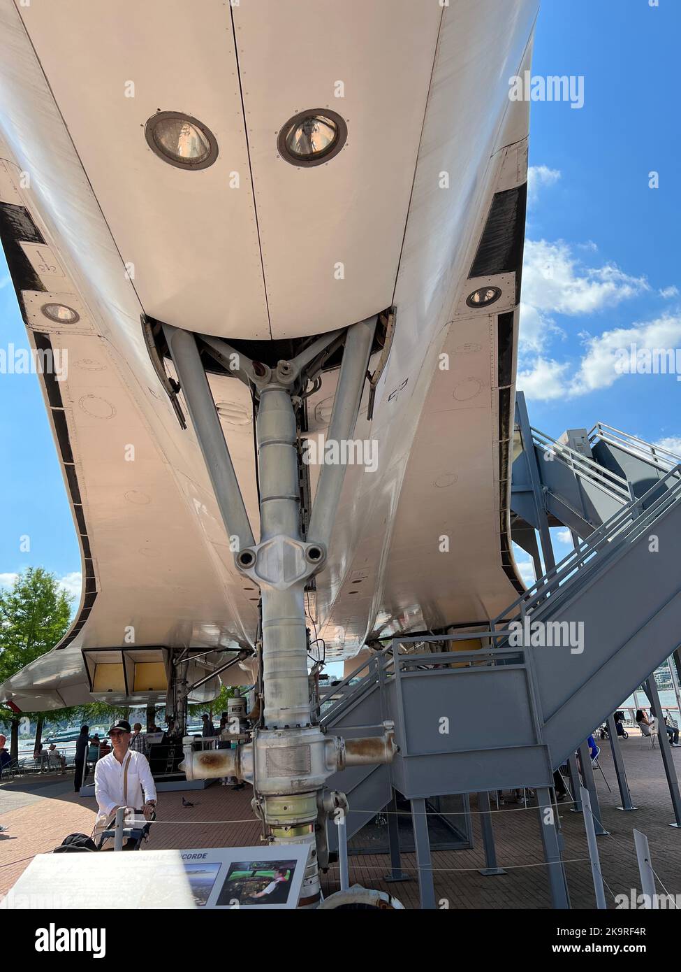 Das Intrepid Sea, Air & Space Museum der USS ist ein amerikanisches