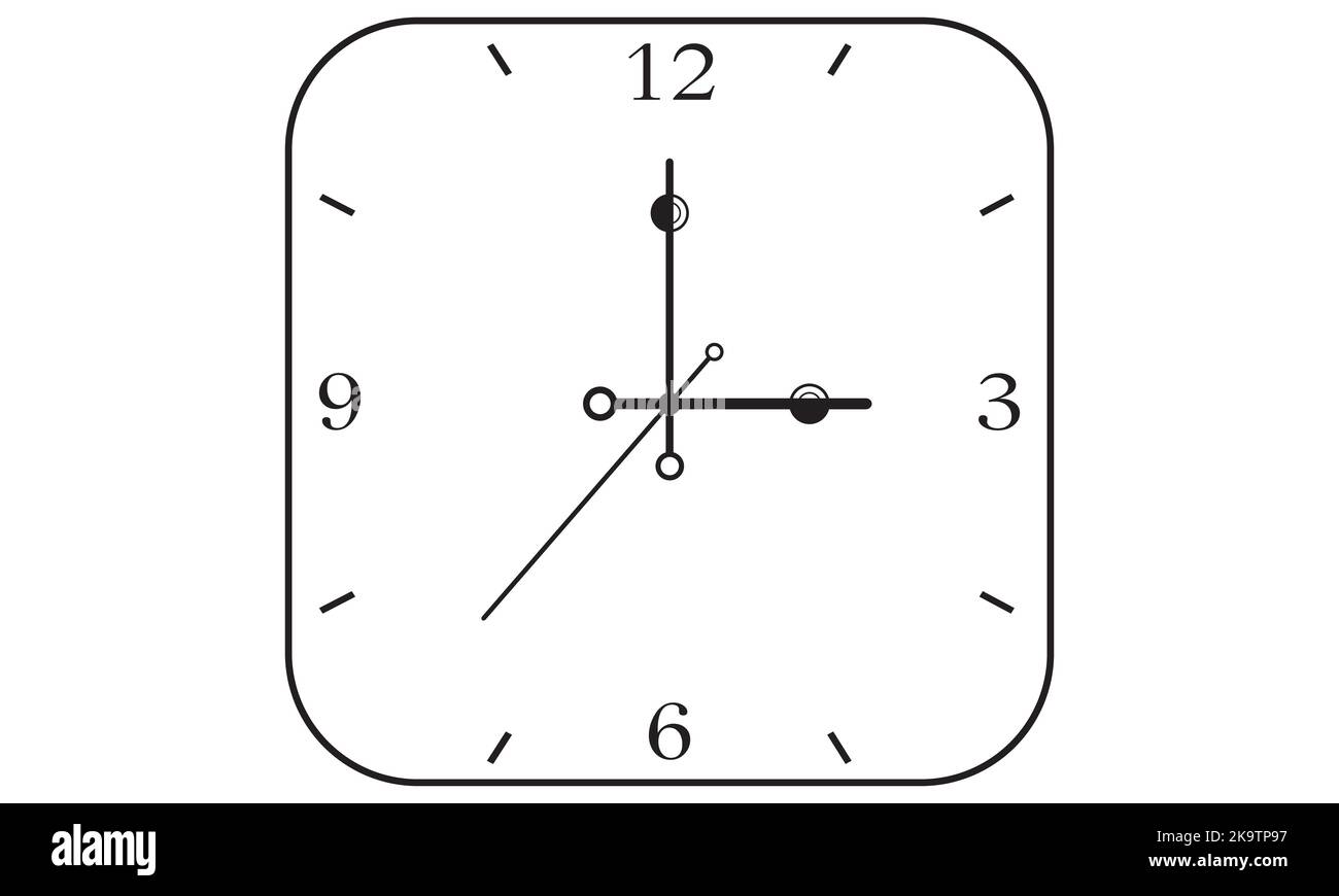 Uhrenteppich im Retro-Stil, verzierte Uhr und antike Uhren mit Kompass. Antike, elegante Stundenuhr. Kann als Stpwatch verwendet werden Stock Vektor