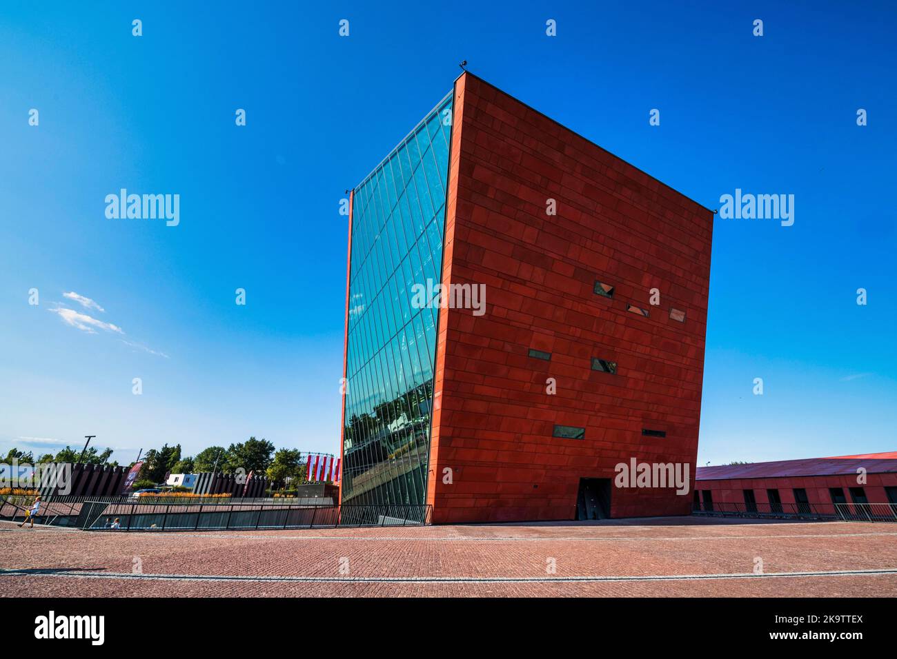 Museum des Zweiten Weltkriegs, Danzig. Polen Stockfoto