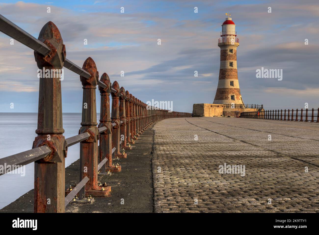 Roker, Tyne and Wear, England, Vereinigtes Königreich Stockfoto