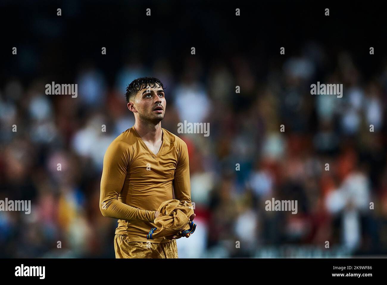 Pedro Gonzalez Pedri (FC Barcelona, #8) Stockfoto