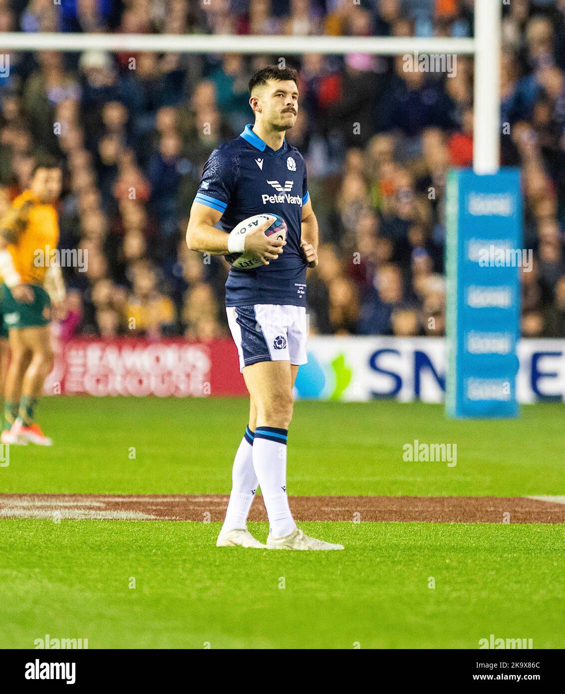 Schottland Oktober 29. : Blair Kinghorn von Schottland während des Rugby Union Autumn Internationals-Spiels zwischen Australien und Schottland im BT Murrayfield Stadium Schottland 29. October 2022 Australien 16 : Schottland 15 Stockfoto