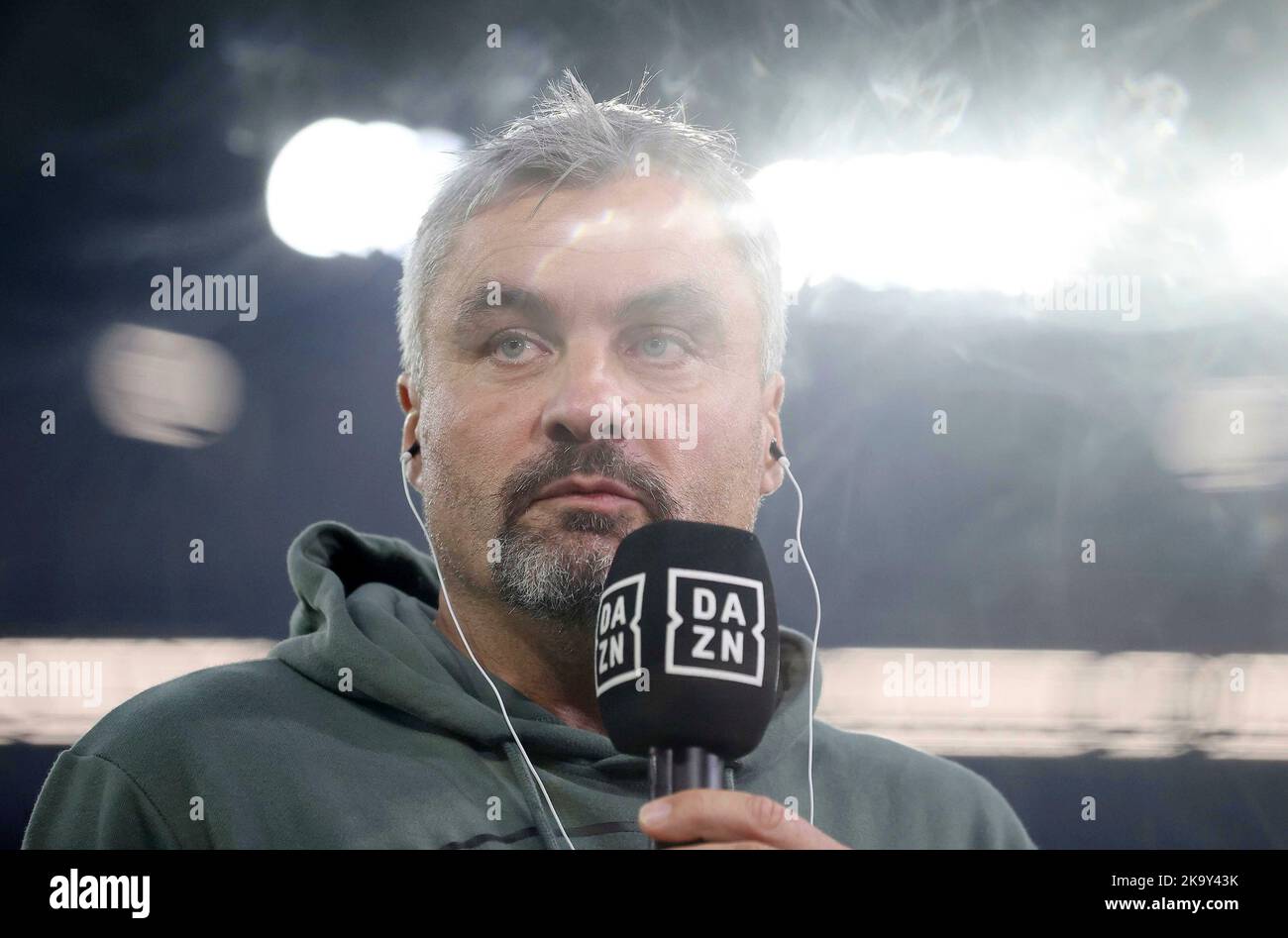 Schalke, Deutschland. 30. Okt, 2022. firo : 10/30/2022, Fußball, Fußball, 1. Liga, erste 1. Bundesliga, Saison 2022/2023, FC Schalke - SC Freiburg Thomas Reis, Trainer, Schalke Credit: dpa/Alamy Live News Stockfoto