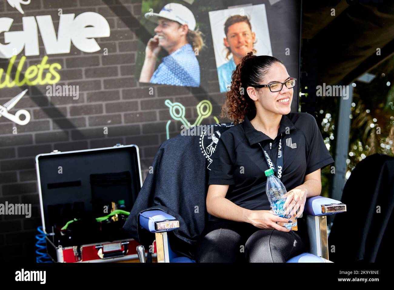 Miami, FL, USA. 30.. Oktober 2022. Sonntagsfinale der LIV Golf Team Championship Miami bei Trump National Doral Miami, Doral, Florida Sonntag, 30. Oktober 2022. Kredit: Yaroslav Sabitov/YES Market Media/Alamy Live Nachrichten Stockfoto