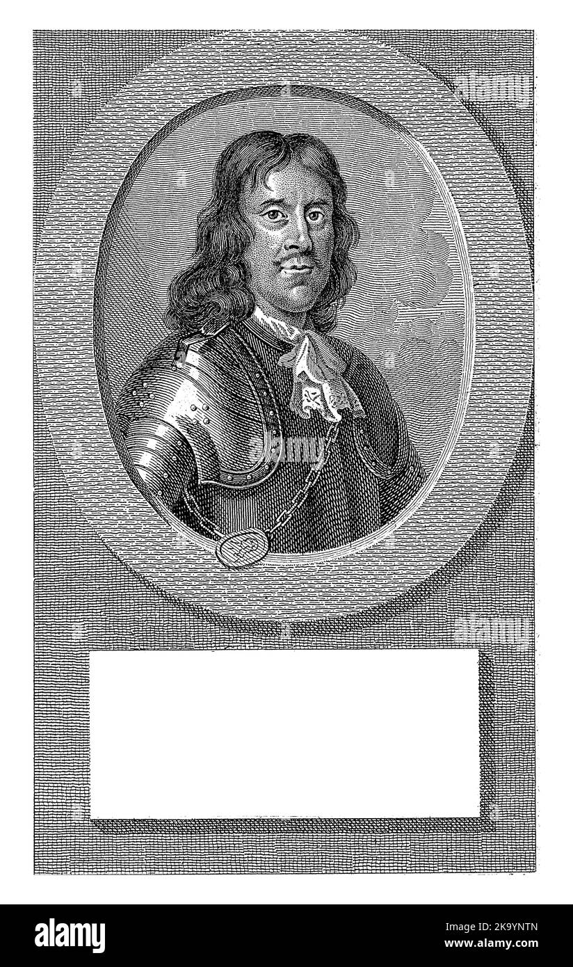 Porträt von Cornelis Evertsen, Leutnant Admiral von Zeeland. Stockfoto