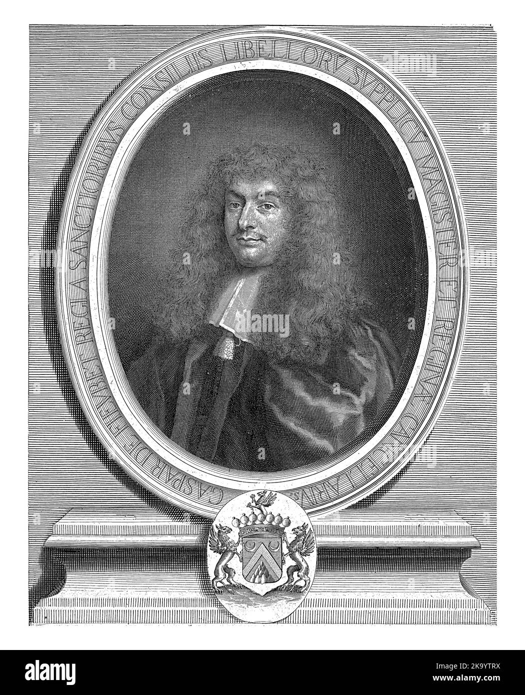 Porträt des französischen Staatsmannes Gaspard de Fieubet Stockfoto