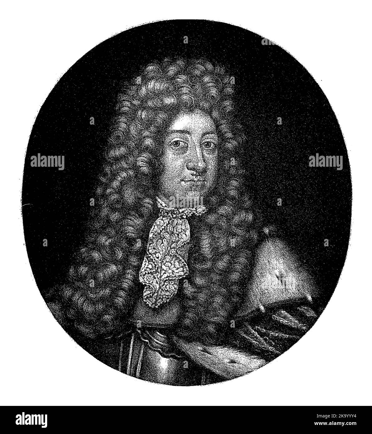 Friedrich I., König in Preußen und als Friedrich III., Kurfürst von Brandenburg. Von 1688 bis 1701 war er Kurfürst von Brandenburg und Friedrich I. König von Pru Stockfoto
