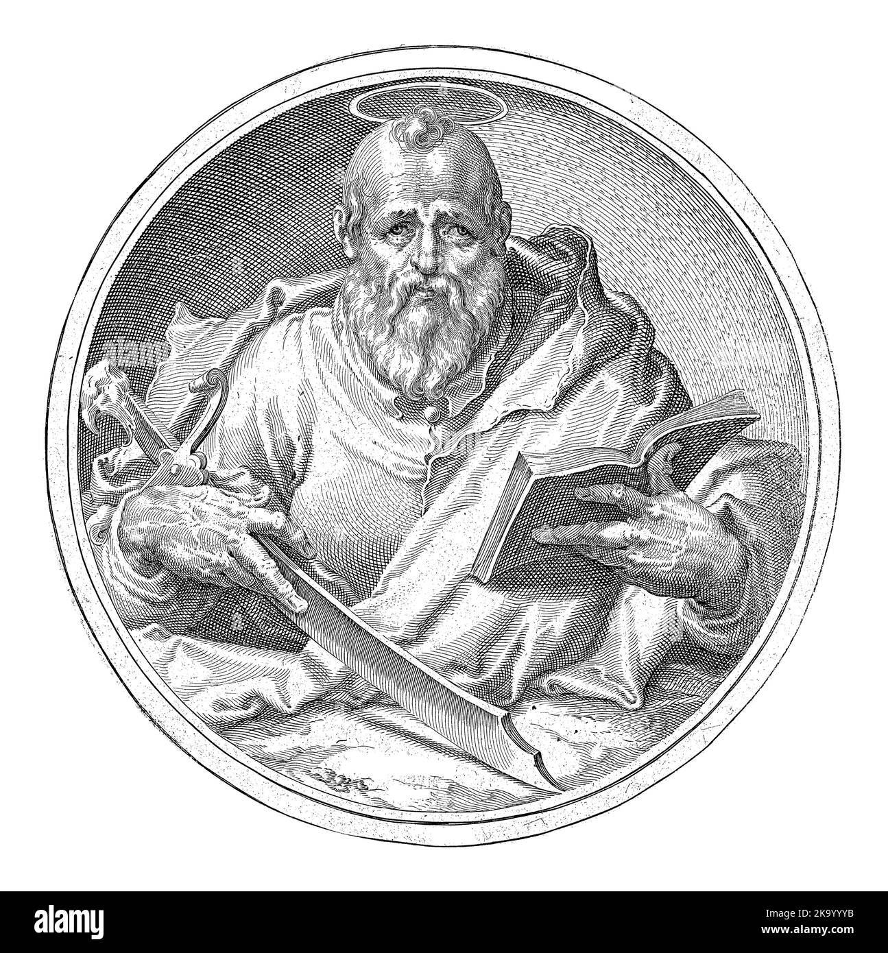 H. Mathias, Zacharias Dolendo, nach Jacob de Gheyn (II), c. 1596 Stockfoto