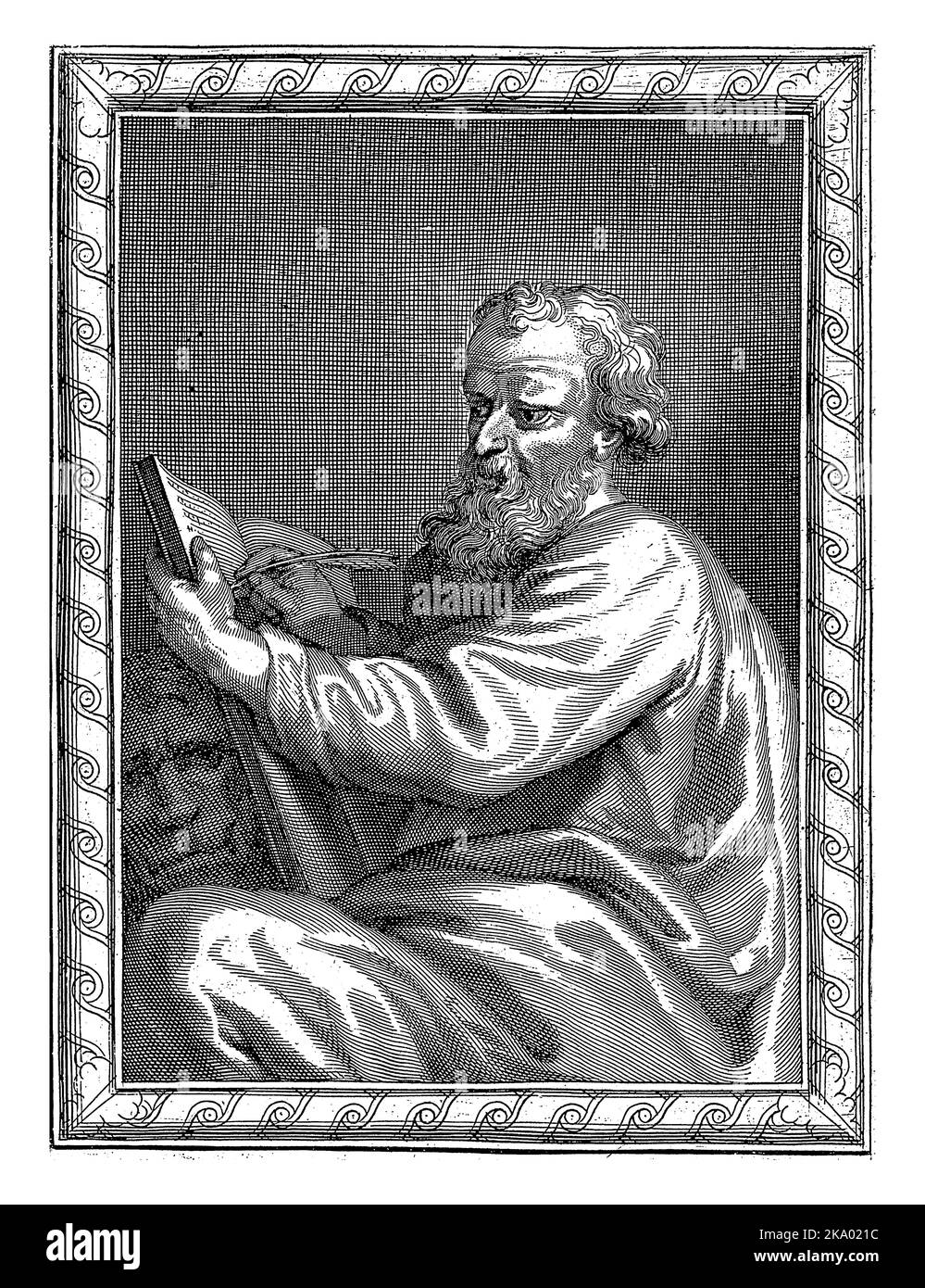 H. Marcus, Pierre Landry, Pierre Landry (möglicherweise), 1640 - 1701, Jahrgang gestochen. Stockfoto