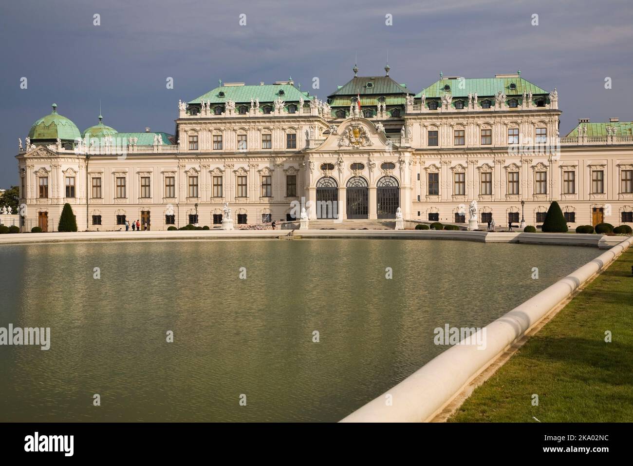 Schloss Belvedere, Wien, Österreich. Stockfoto