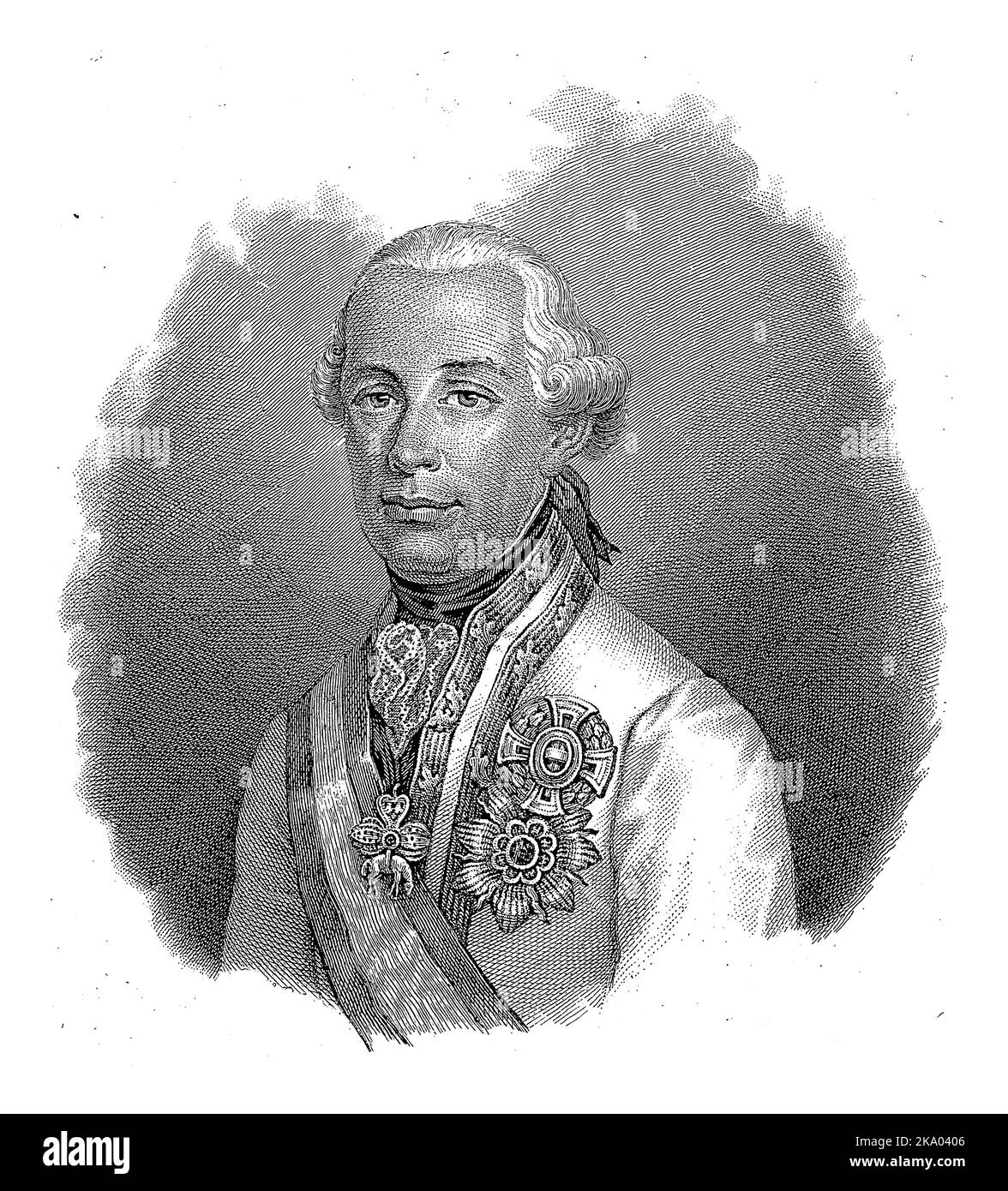 Kaiser leopold ii von deutschland SchwarzweißStockfotos und bilder