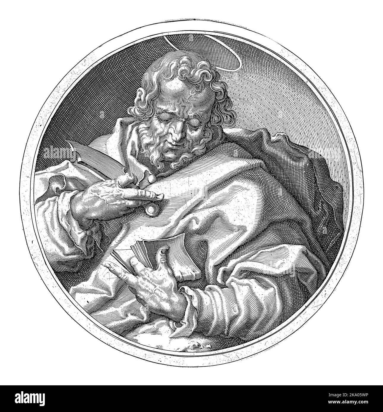H. Bartholomew, Zacharias Dolendo, nach Jacob de Gheyn (II), c. 1596 Stockfoto