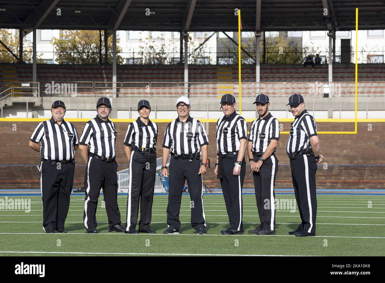Velodromo Vigorelli, Mailand, Italien, 30. Oktober 2022, Schiedsrichter des Spiels während der Europameisterschaft 2023 Qualifikatoren - Italien gegen England - Fußball Stockfoto