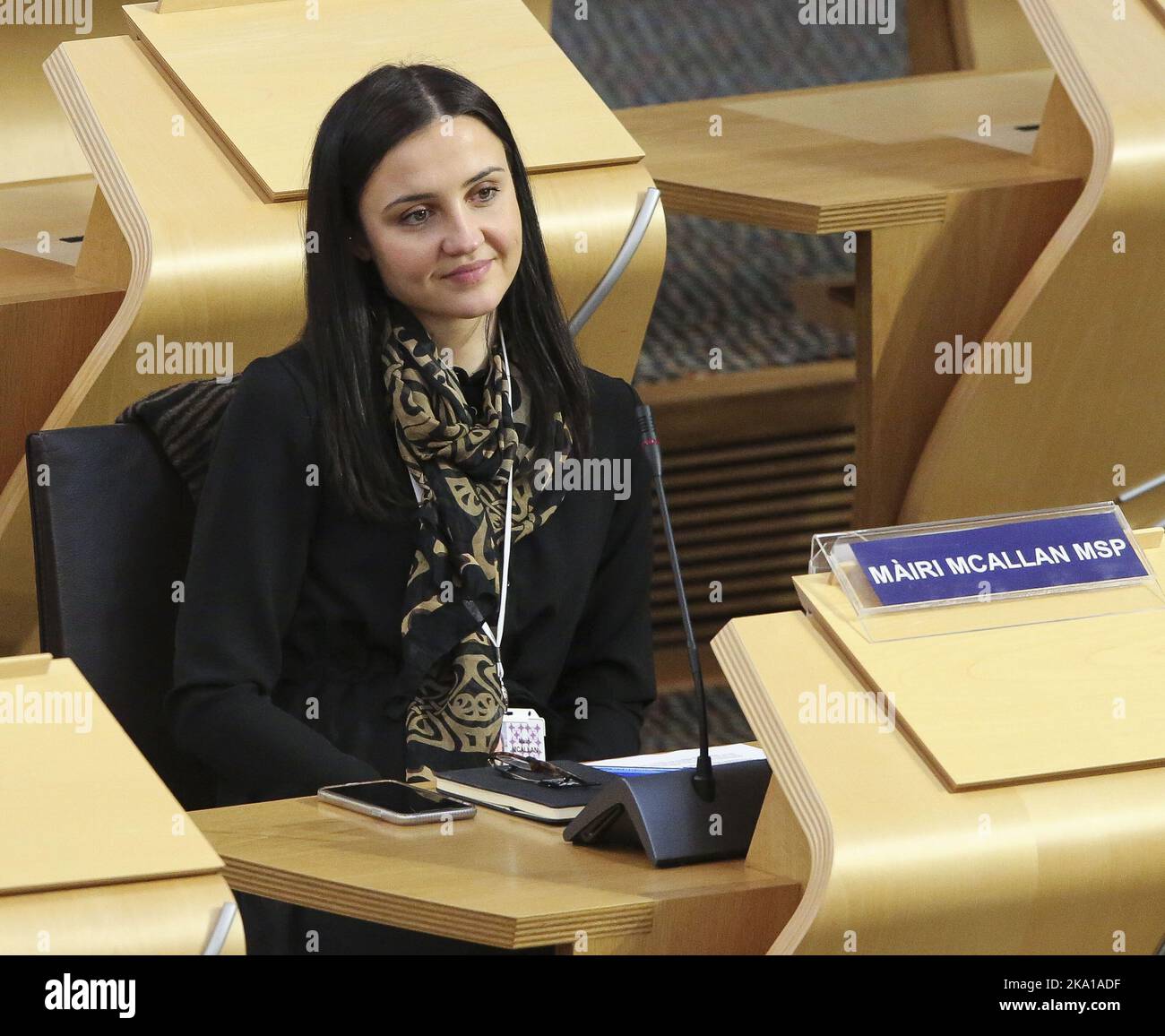 Foto vom 12/05/21 von Mairi McAllan MSP für die SNP, die sagte, dass eine der schlechtesten Aachievements bei Cop26 in Glasgow darin bestand, „das Bewusstsein dafür zu schärfen, dass die Menschen, die am wenigsten für die globale Erwärmung verantwortlich sind, oft diejenigen sind, die unter ihren schlimmsten Folgen leiden“. Junge Menschen aus Ländern, die mit den schlimmsten Auswirkungen des Klimawandels konfrontiert sind, sollen die Möglichkeit erhalten, im Rahmen eines schottischen Regierungsprogramms am Klimagipfel Cop27 teilzunehmen. Ausgabedatum: Montag, 31. Oktober 2022. Stockfoto