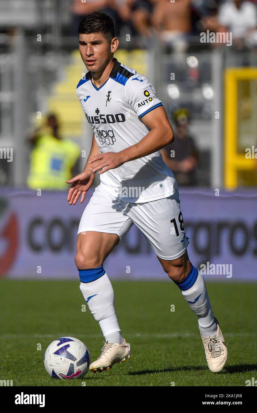 Ruslan Malinovskyi von Atalanta BC in Aktion während des Fußballspiels der Serie A zwischen dem FC Empoli und Atalanta BC im Stadion Carlo Castellani in Empoli Stockfoto