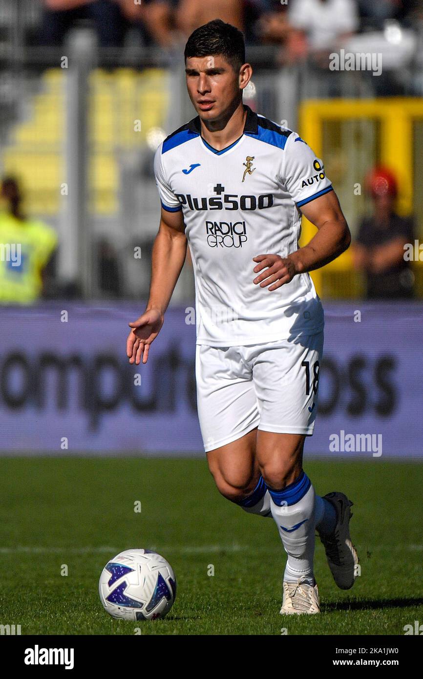 Ruslan Malinovskyi von Atalanta BC in Aktion während des Fußballspiels der Serie A zwischen dem FC Empoli und Atalanta BC im Stadion Carlo Castellani in Empoli Stockfoto