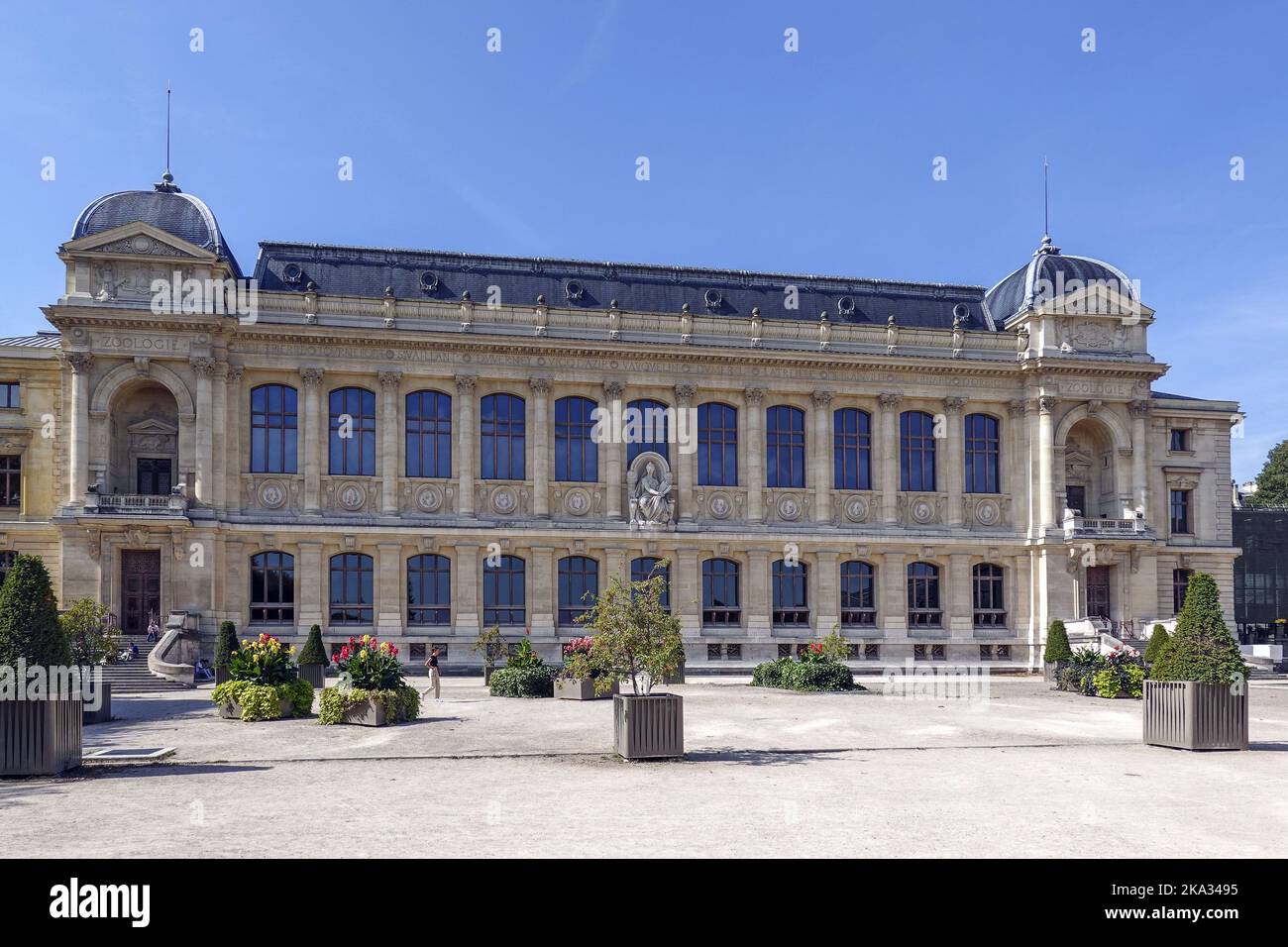 Frankreich, Paris, Museum National d'Histoire Naturelle - Jardin des Plantes - Le Grande Galerie de L'Evolution National Museum of Natural History, Jardi Stockfoto
