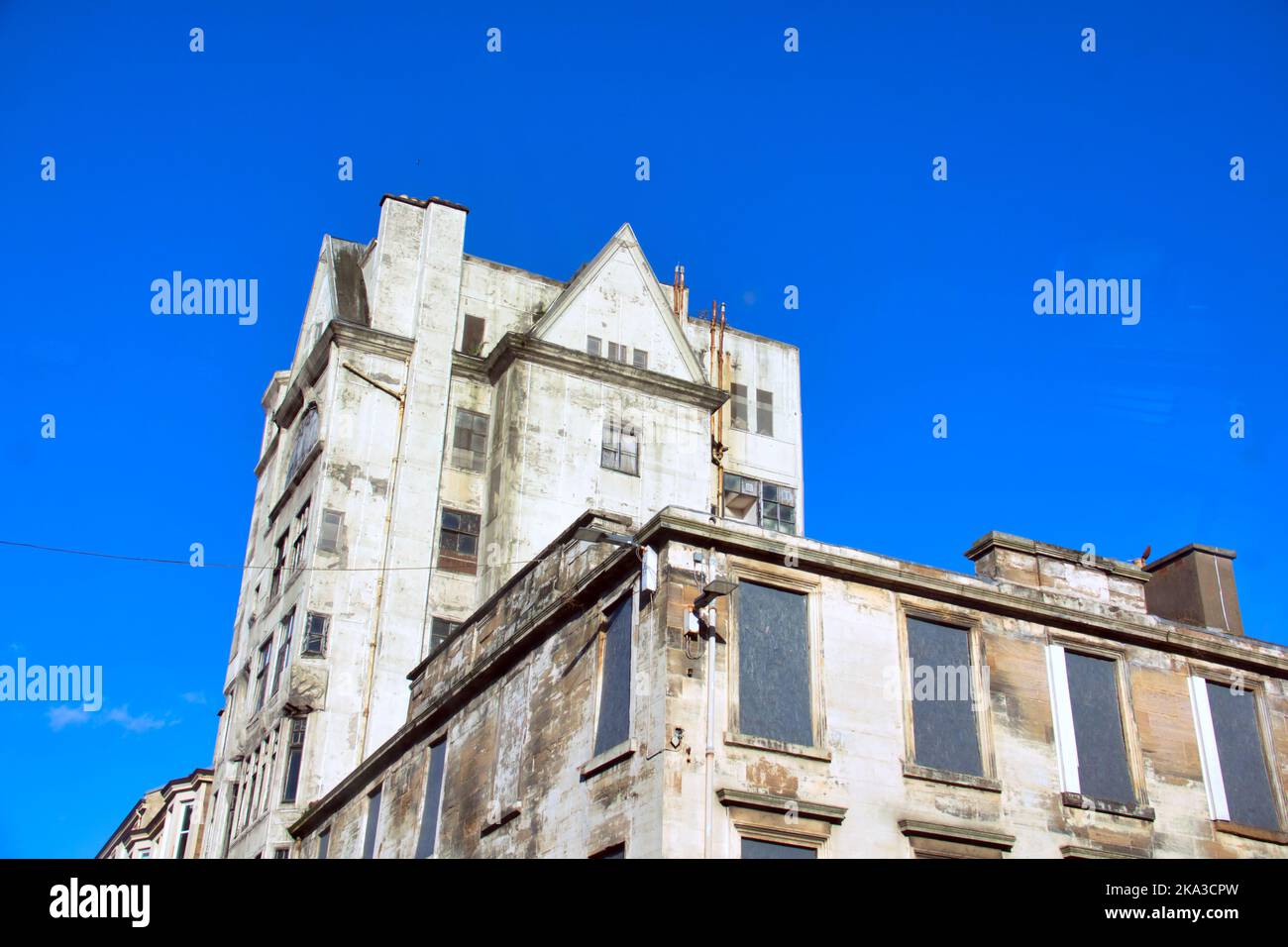 Lion Chambers, Glasgow style Art Nouveau, Kategorie A gelistet Hope Street, Glasgow Building at Risk Stockfoto