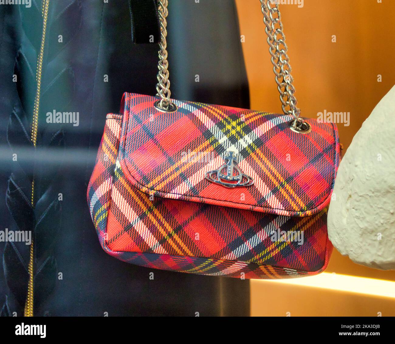 Vivienne Westwood entwirft kultige Mode Glasgow, Schottland, Großbritannien Stockfoto