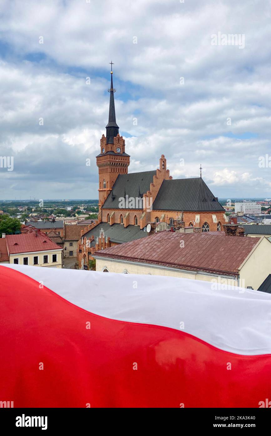 Domkirche der Heiligen Familie in Tarnow, Polen. Stockfoto