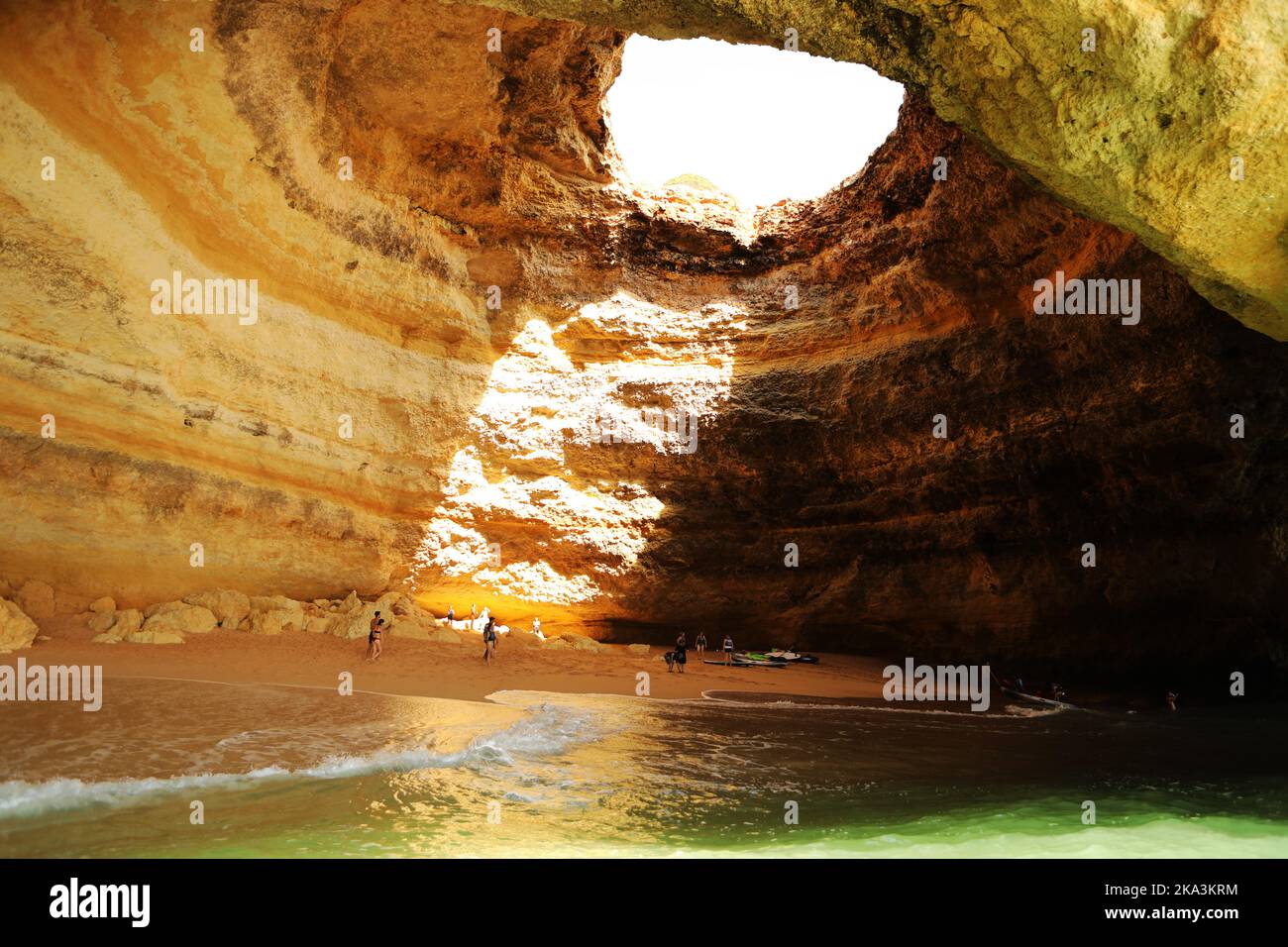 Benagil Cave, Algarve, Portugal Stockfoto