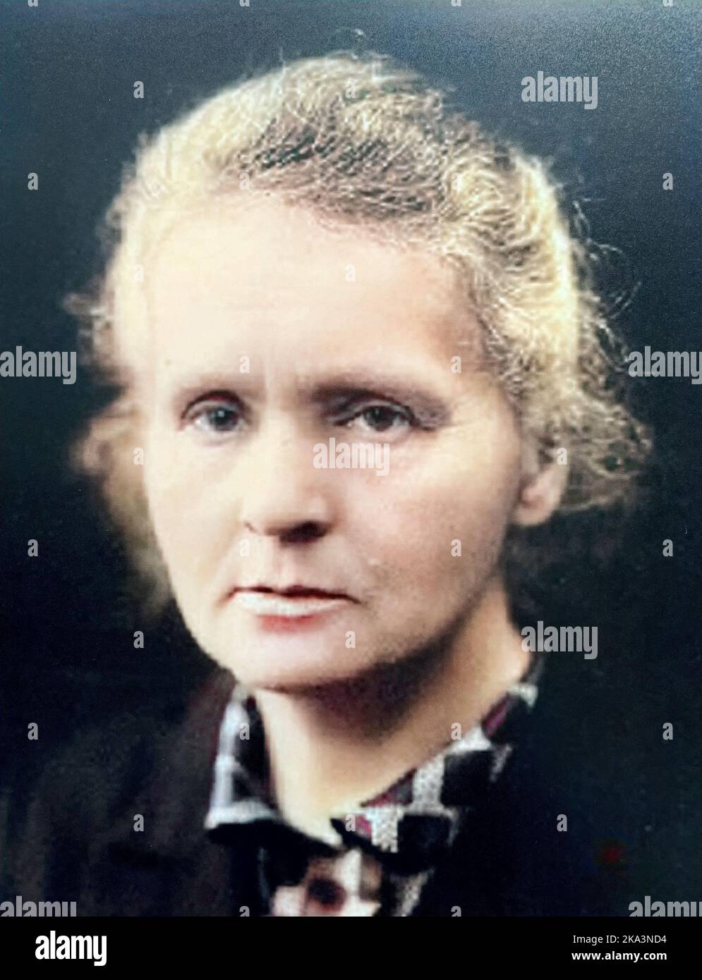 MARIE CURIE (1867-1934) polnische Chemikerin und Physikerin, die ...