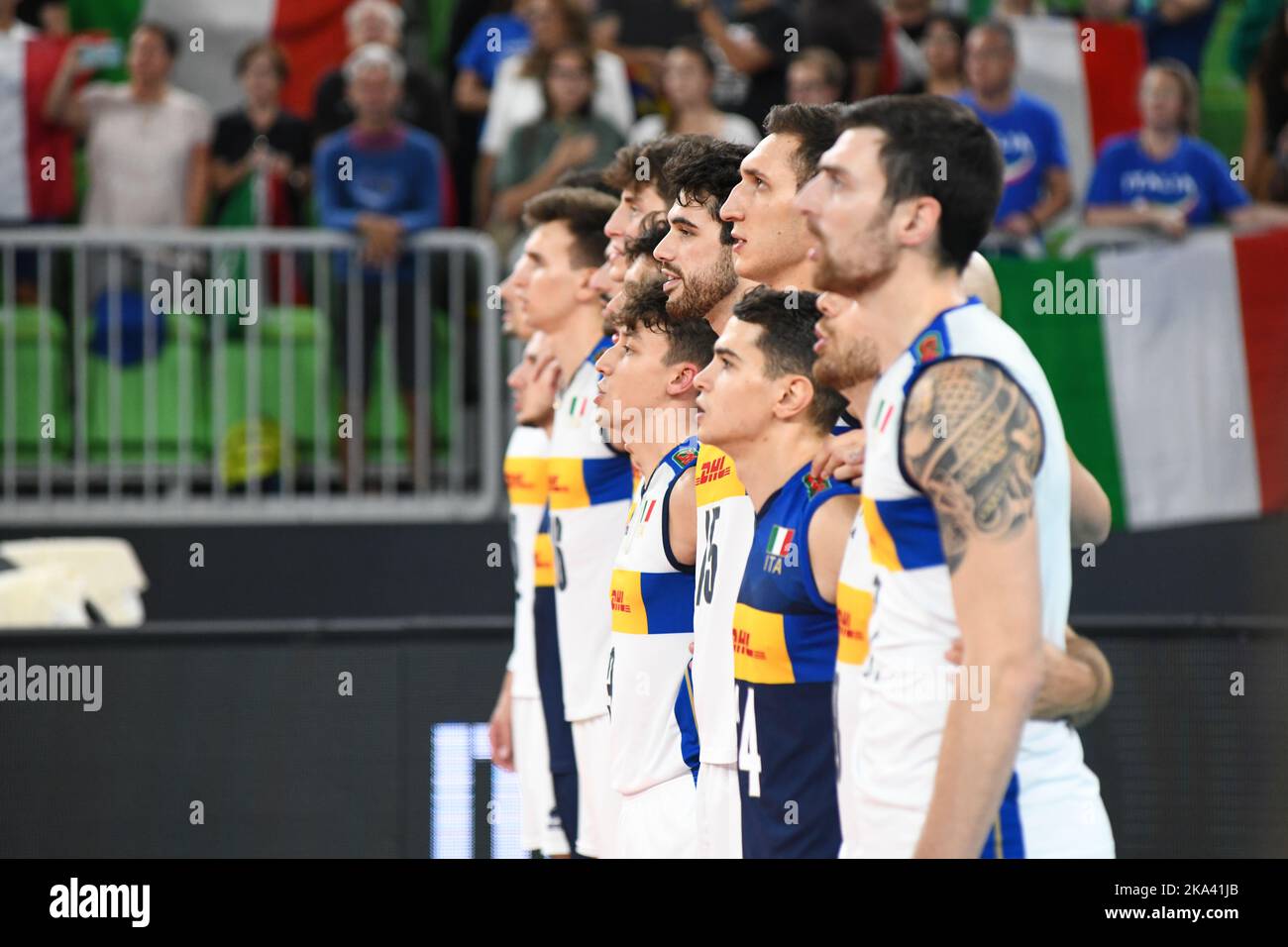 Italienische Volleyballnationalmannschaft. Volleyball-Weltmeisterschaft 2022 Stockfoto