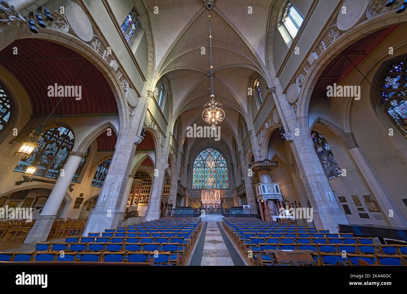 kirche der heiligen dreifaltigkeit sloane Platz Stockfoto