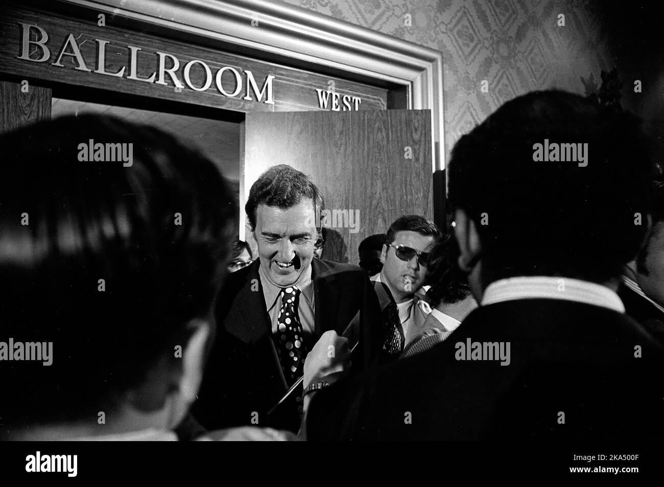 Edmund Muskie, Politiker der amerikanischen Demokraten, Miami Convention, 1972 Stockfoto