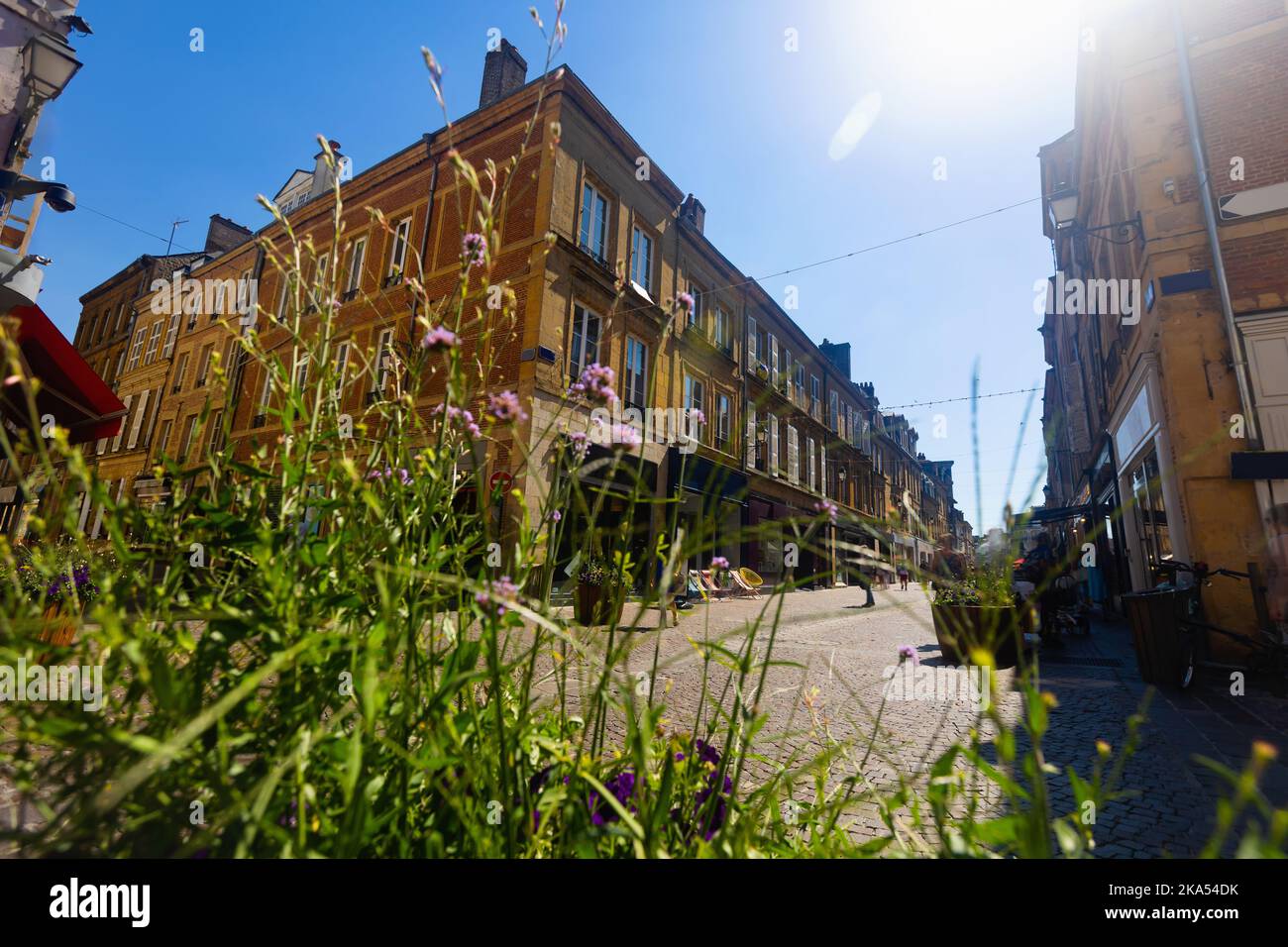 Charleville-Mezieres tagsüber Stockfoto