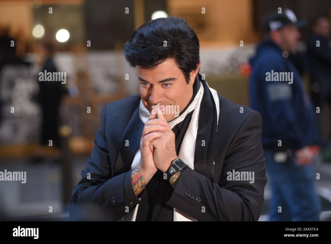 New York, Usa. 31. Oktober 2022. Carson Daly nimmt an der Today TV Show Halloween-Party in New York City Teil. (Foto von Efren Landaos/SOPA Images/Sipa USA) Quelle: SIPA USA/Alamy Live News Stockfoto