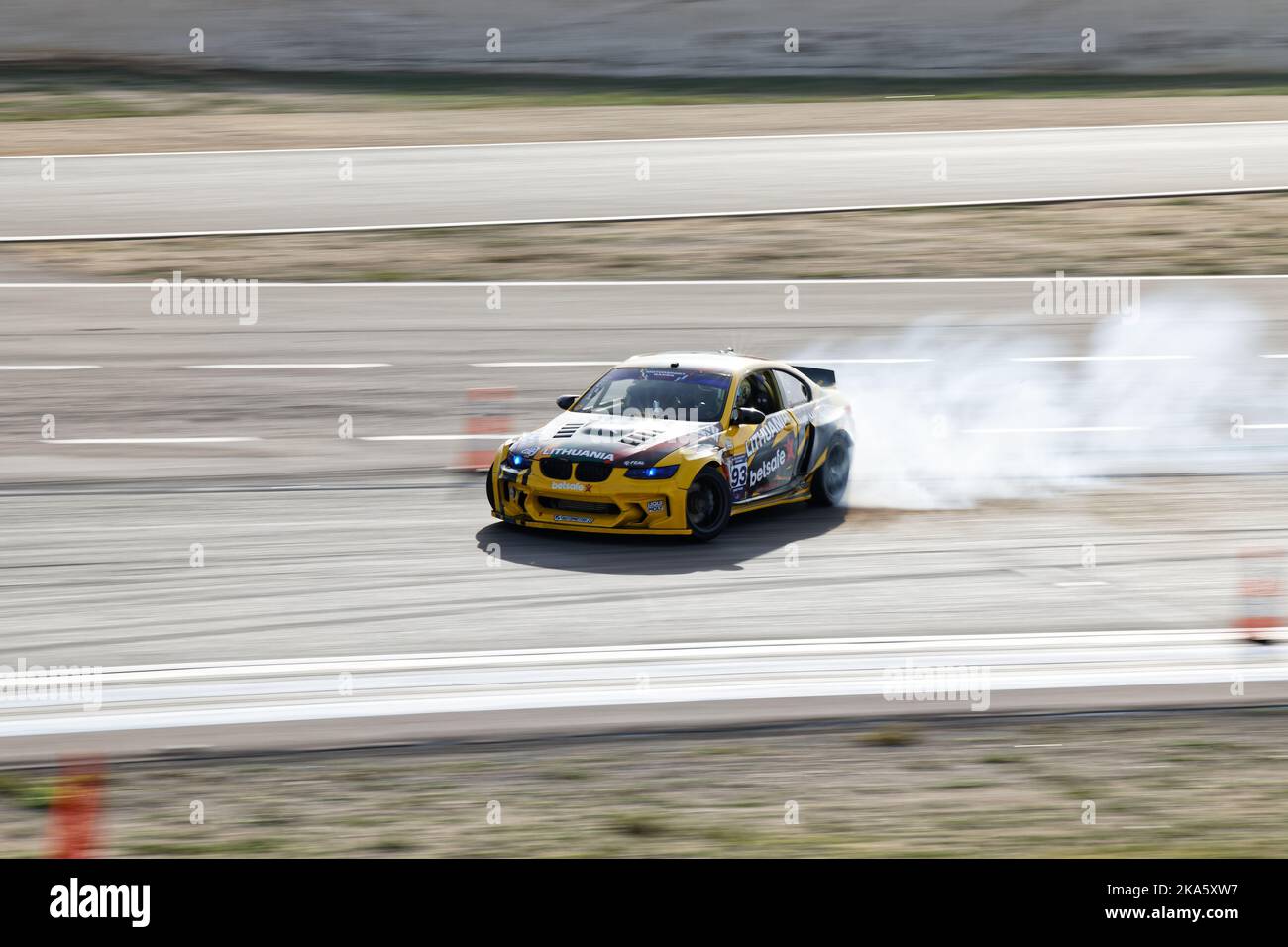 DRIFT FIA Motorsports Games Paul Ricard, Le Castellet, FRANKREICH, 29/10/2022 Florent 'MrCrash' B. Stockfoto