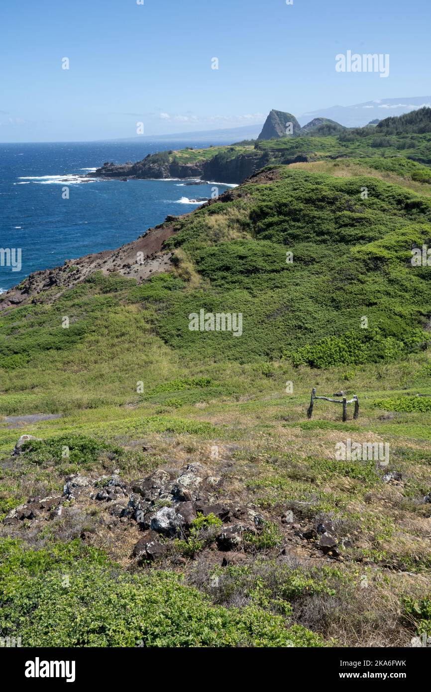 Wandern in den West Maui Mountains Maui Hawaii USA Stockfoto