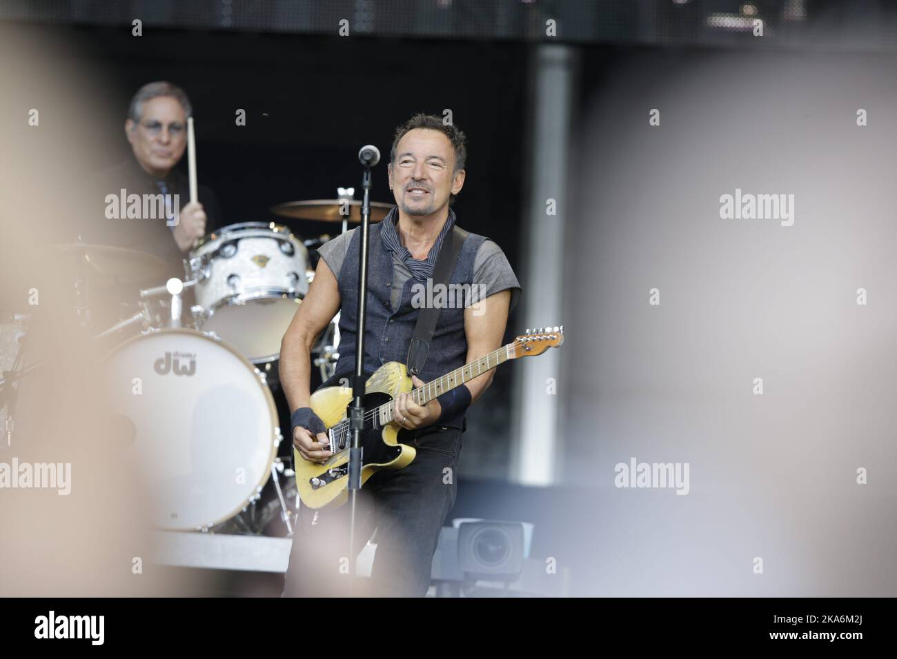 Oslo 20160728. Konzert mit Bruce Springsteen im Frognerparken, Oslo Foto: Berit Roald / NTB scanpix Stockfoto
