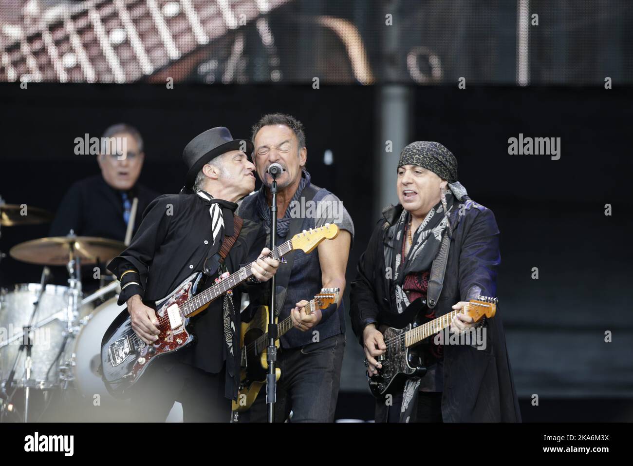 Oslo 20160728. Konzert mit Bruce Springsteen im Frognerparken, Oslo Foto: Berit Roald / NTB scanpix Stockfoto