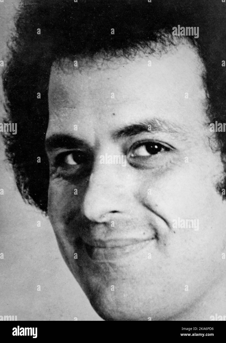 Ahmed Bouchiki aus Marokko wurde in Lillehammer 1973 getötet. Stockfoto